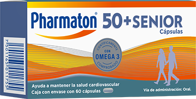 PHARMATON 50 SENIOR Cápsulas